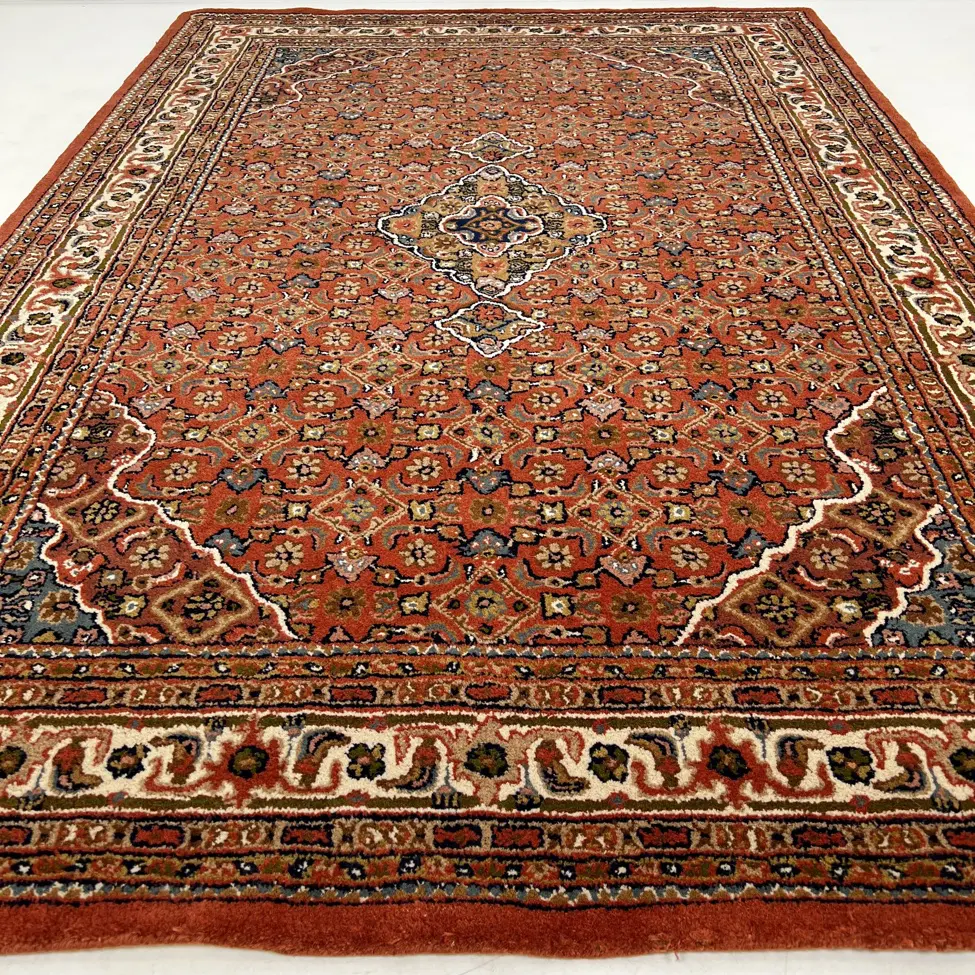 HD0101 kilimas 1 Rankų darbo vilnonis kilimas. Kilmės šalis – Indija 195x300x2 cm
