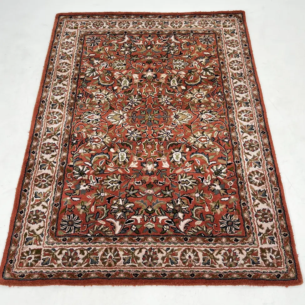 HD0120 kilimas 4 Rankų darbo vilnonis kilimas. Kilmės šalis – Indija 168x230x2 cm