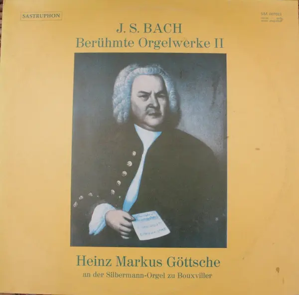 ALP24796C_1791979429 J. S. Bach, Heinz Markus Göttsche – Berühmte Orgelwerke II