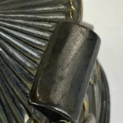 Ovali metalinė dėžutė su paukščių figūromis 8×12,5×9 cm