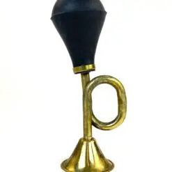 Vintažinis žalvarinis garsinis signalas 20x6x8 cm