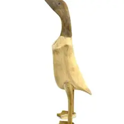 Medinė statula „Antis bėgikė” 19x16x47,5 cm