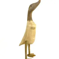 Medinė statula „Antis bėgikė” 19x16x47,5 cm
