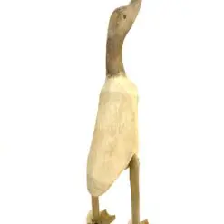 Medinė statula „Antis bėgikė” 19x16x47,5 cm