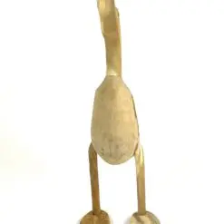 Medinė statula „Antis bėgikė” 17×15,5×44,5 cm