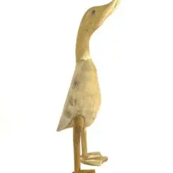 Medinė statula „Antis bėgikė” 17×15,5×44,5 cm
