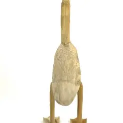 Medinė statula „Antis bėgikė” 17×15,5×44,5 cm