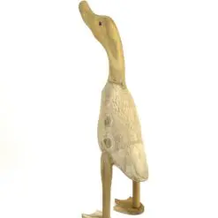 Medinė statula „Antis bėgikė” 17×15,5×44,5 cm