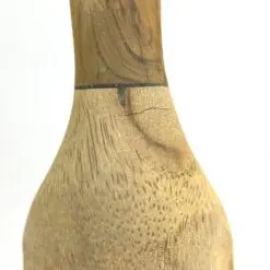 Medinė statula „Antis bėgikė” 20x16x46,5 cm