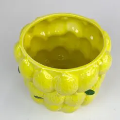 Keramikinis vazonas „Citrinos” 18x18x16 cm