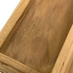 Pastatoma tikmedžio kabykla kostiumui su keturiais stalčiukais 42x50x125,5 cm