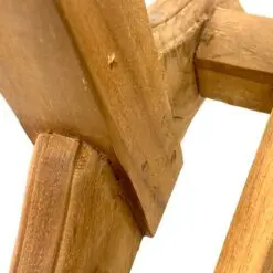 Pastatoma tikmedžio kabykla kostiumui su keturiais stalčiukais 46x50x128 cm