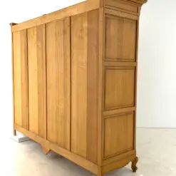 Ąžuolinė keturių durų rūbų spinta 64x237x194 cm