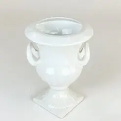 Keramikinė Porcelia Delfts Wit vaza 11x11x16 cm