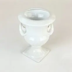 Keramikinė Porcelia Delfts Wit vaza 11x11x16 cm