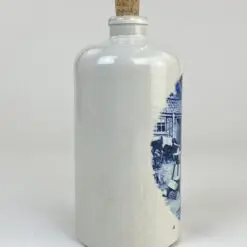 Keramikinis delfto stiliaus butelys su kamščiu 1700 ml 9x9x21 cm
