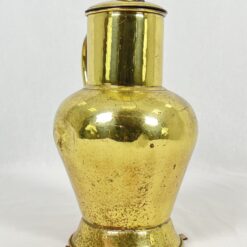 Žalvarinis indas su dangčiu ir rankena 30x20x40 cm