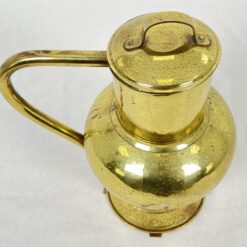 Žalvarinis indas su dangčiu ir rankena 30x20x40 cm