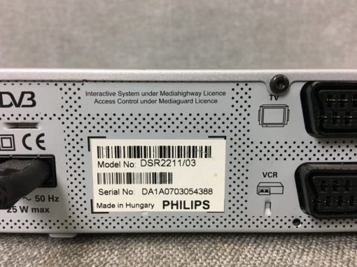 Skaitmeninis palydovinis imtuvas “Philips DSR 2211”