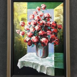 A. Maračinskas, paveikslas “Natiurmortas” 2002 m 49×68 cm