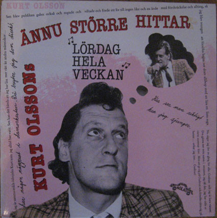 Kurt Olsson 1989 vinilas Kurt Olssons Ännu Större Hittar