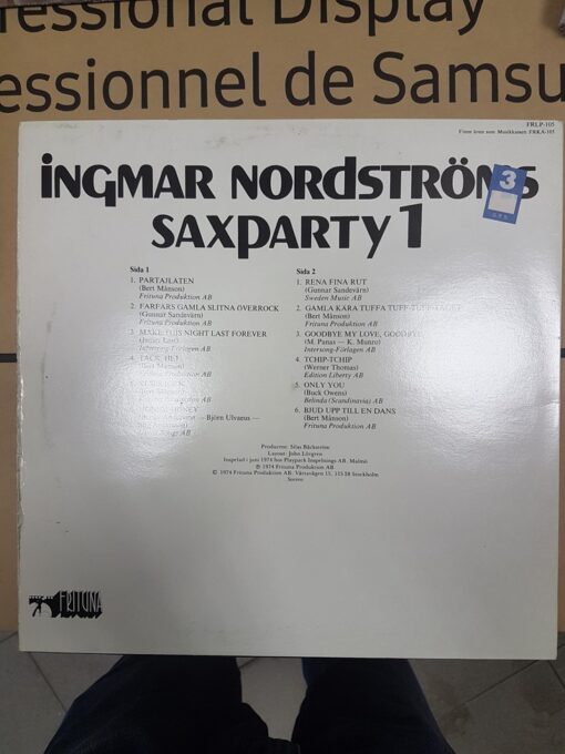 Ingmar Nordströms – 1974 – Saxparty 1