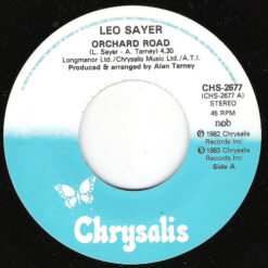 Leo Sayer 1983 metų vinilinis singlas Orchard Road