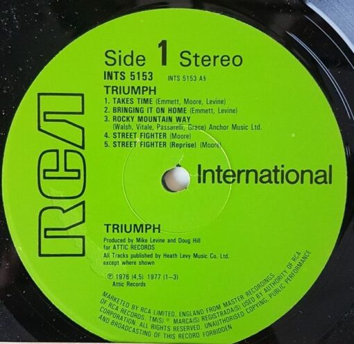 Triumph - 1981 - Triumph