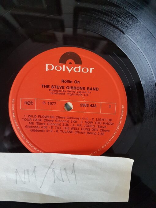 Steve Gibbons Band – 1977 – Rollin’ On