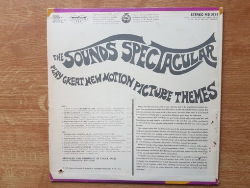 Sounds Spectacular – 1967 – Play Great New Motion Picture Themes