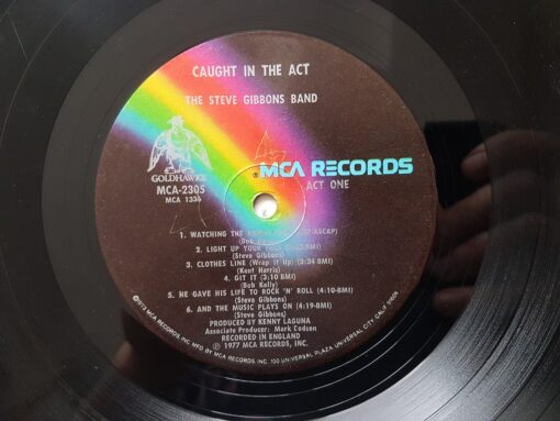 Steve Gibbons Band – 1977 – Caught In The Act