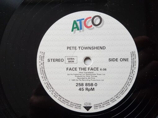 Pete Townshend – 1985 – Face The Face