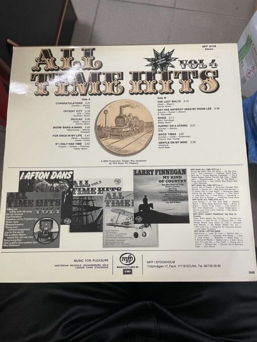 Various – 1974 – All Time Hits Vol 4