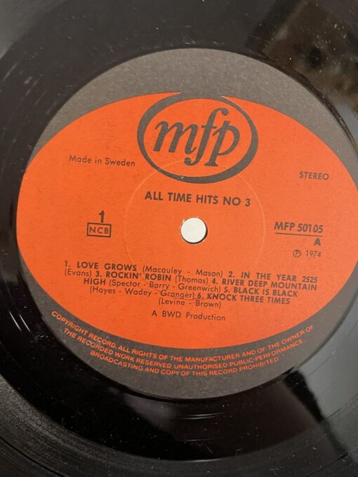 Various – 1974 – All Time Hits Vol 3