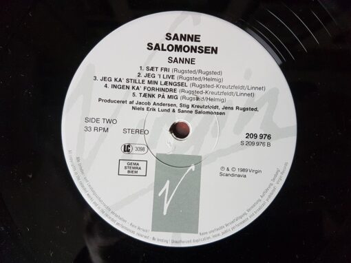 Sanne Salomonsen – 1989 – Sanne