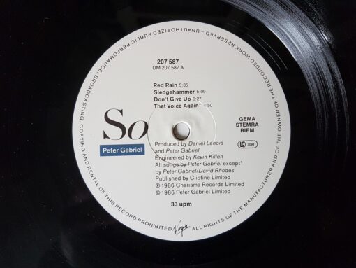 Peter Gabriel – 1986 – So