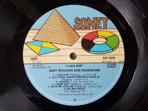 Jerry Williams & Roadwork – 1979 – I Can Jive