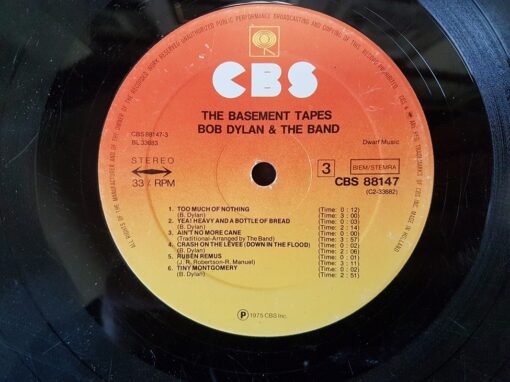 Bob Dylan & The Band – 1975 – The Basement Tapes