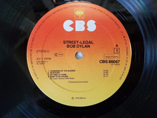 Bob Dylan – 1978 – Street Legal