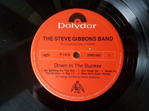 Steve Gibbons Band – 1978 – Down In The Bunker