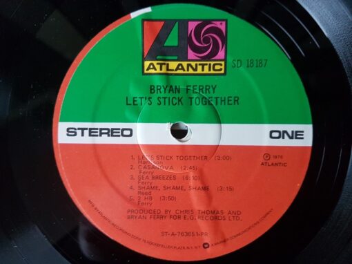 Bryan Ferry – 1976 – Let’s Stick Together