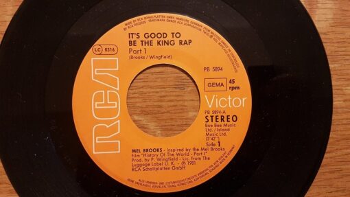 Mel Brooks – 1981 – It’s Good To Be The King Rap
