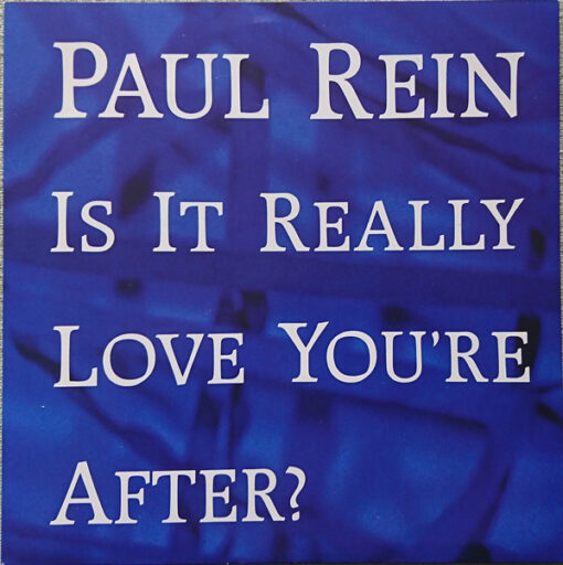 Paul Rein vinyl Is It Really Love You're After