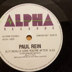Paul Rein – 1987 – Is It Really Love You’re After