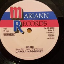 Carola – 1983 – Hunger / Ännu En Dag