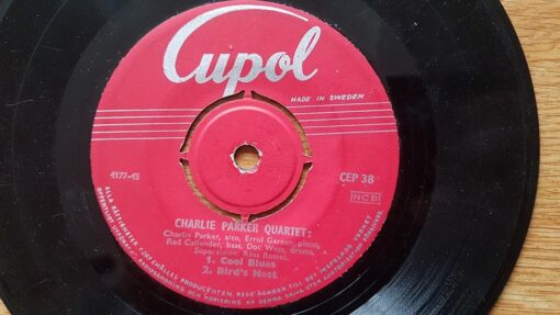 Charlie Parker – 1955 – Cool Blues / Bird’s Nest / Bongo Bop / Embraceable You
