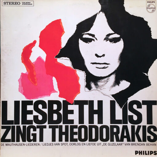 Liesbeth List Zingt Theodorakis vinyl