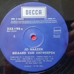 Jo Haazen – 1977 – Beiaard Van Antwerpen