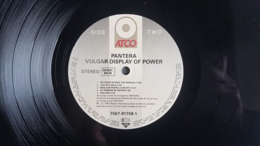 Pantera – 1992 – Vulgar Display Of Power