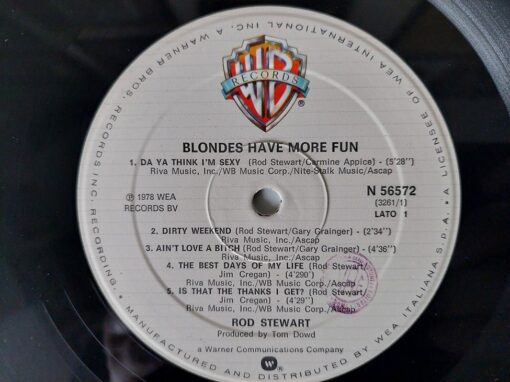 Rod Stewart – 1978 – Blondes Have More Fun
